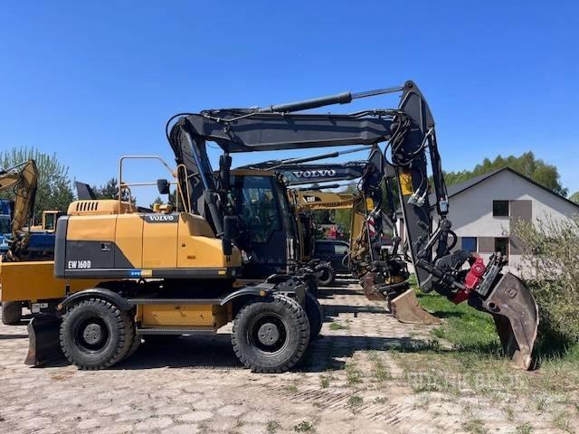 Volvo EW 160 D Ekskavatori uz riteņiem