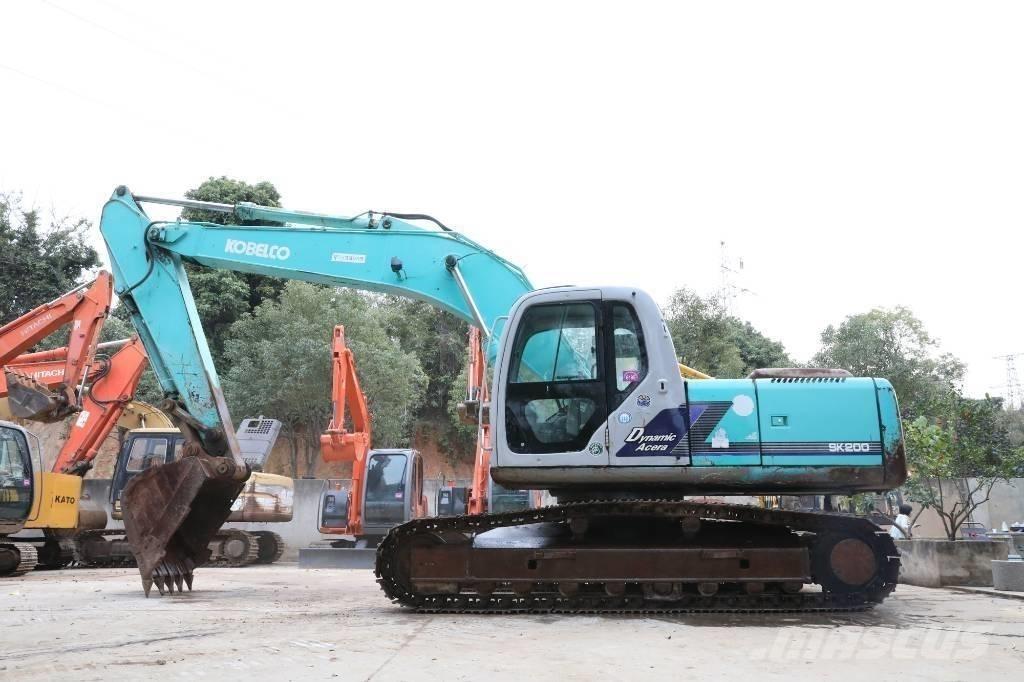 Kobelco SK 200-5 Kāpurķēžu ekskavatori