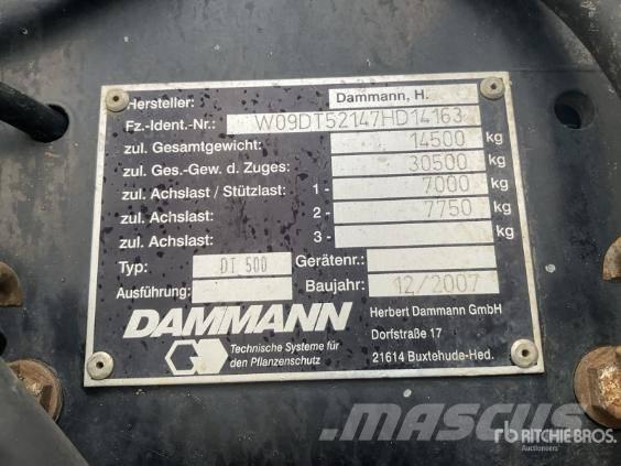 Dammann DT 5000 Pašgājēji smidzinātāji