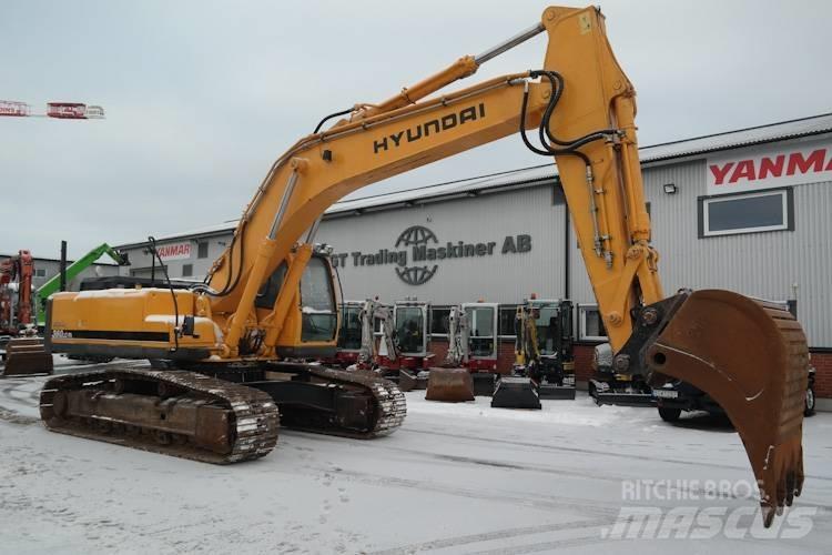 Hyundai R360L-7 Kāpurķēžu ekskavatori