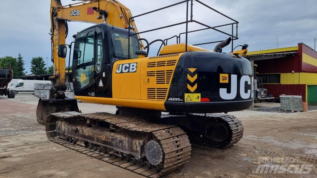 JCB JS 220 LC Kāpurķēžu ekskavatori