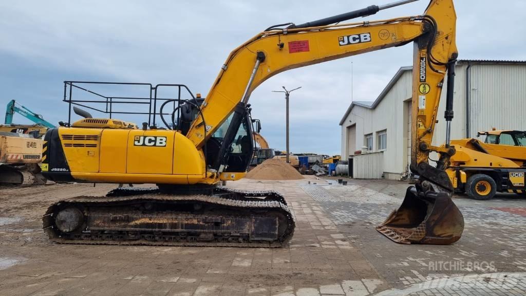 JCB JS 220 LC Kāpurķēžu ekskavatori