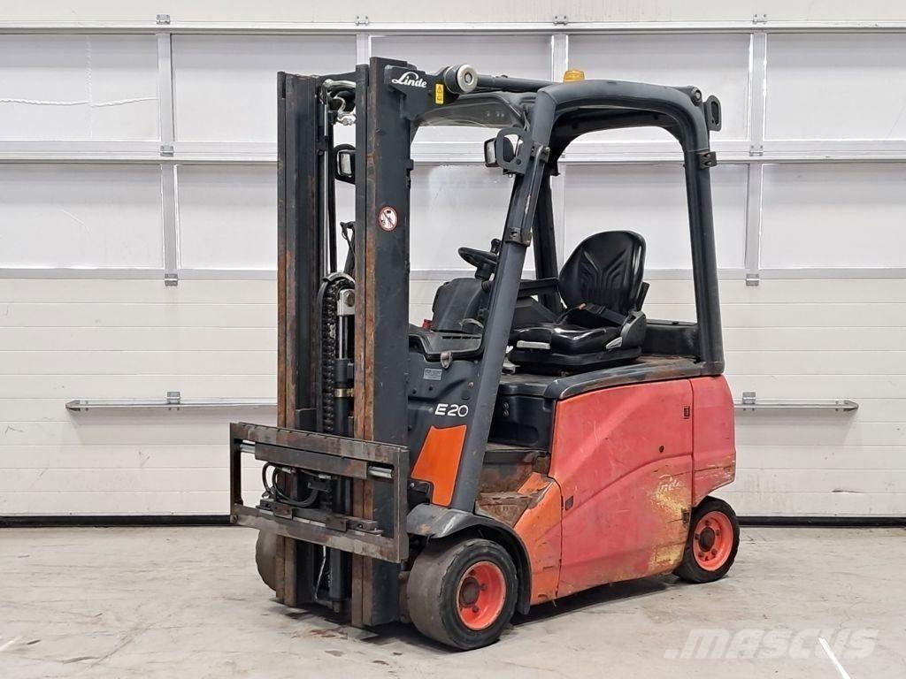 Linde E20PH-01 Elektriskie iekrāvēji