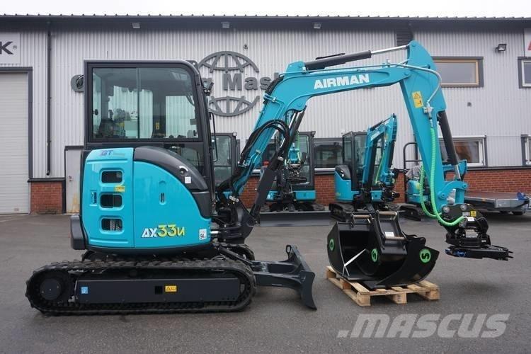 Airman AX 33 U Mini ekskavatori < 7 t