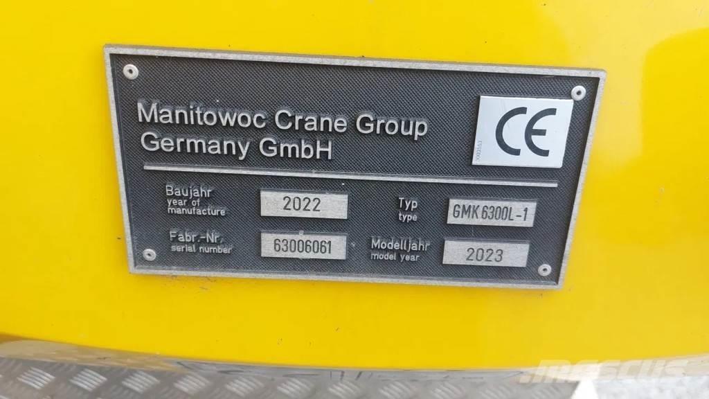 Grove GMK6300L-1 Visurgājēji celtņi