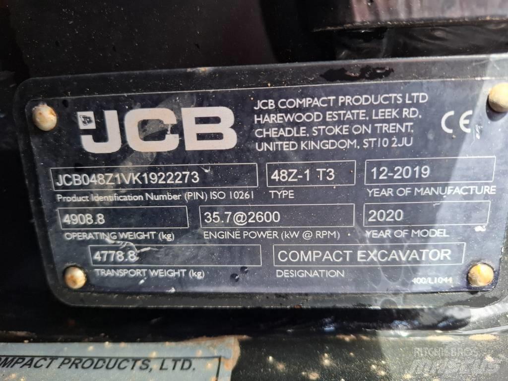JCB 48 Z-1 Mini ekskavatori < 7 t