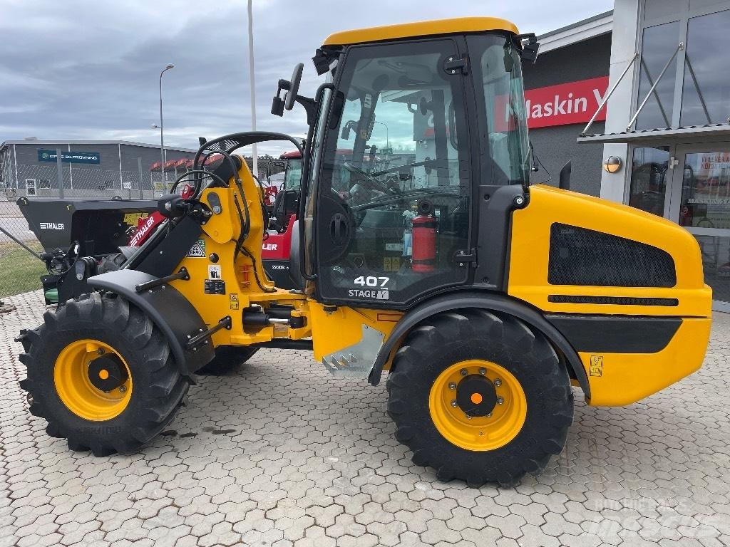 JCB 407 Iekrāvēji uz riteņiem