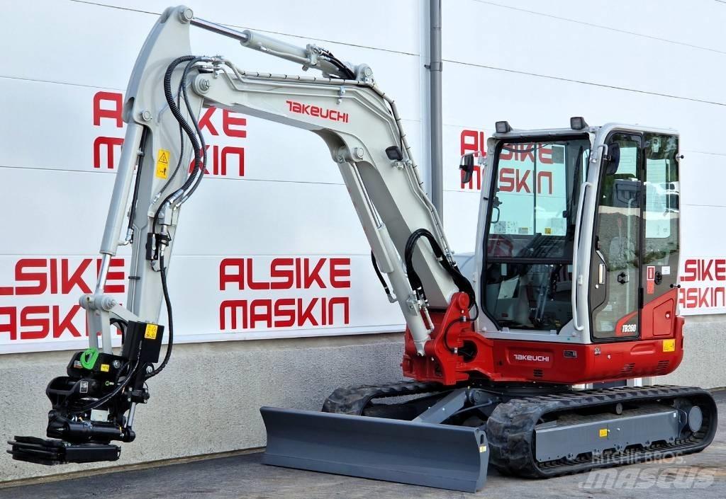 Takeuchi TB 260 Mini ekskavatori < 7 t