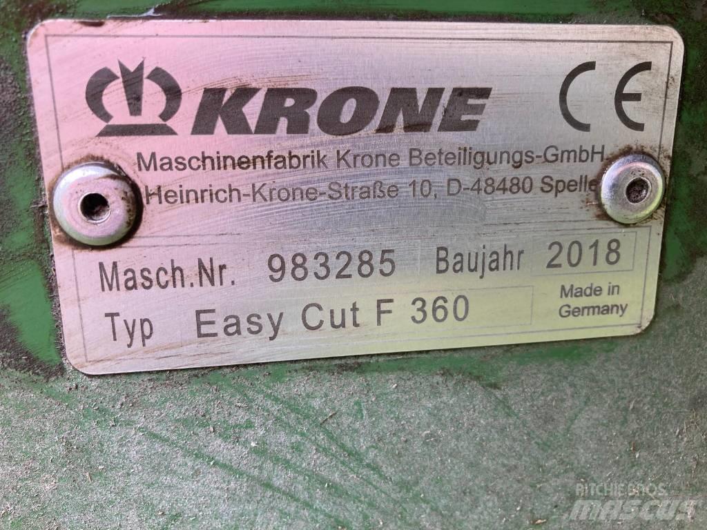 Krone Easy Cut F 360 Pļaujmašīnas