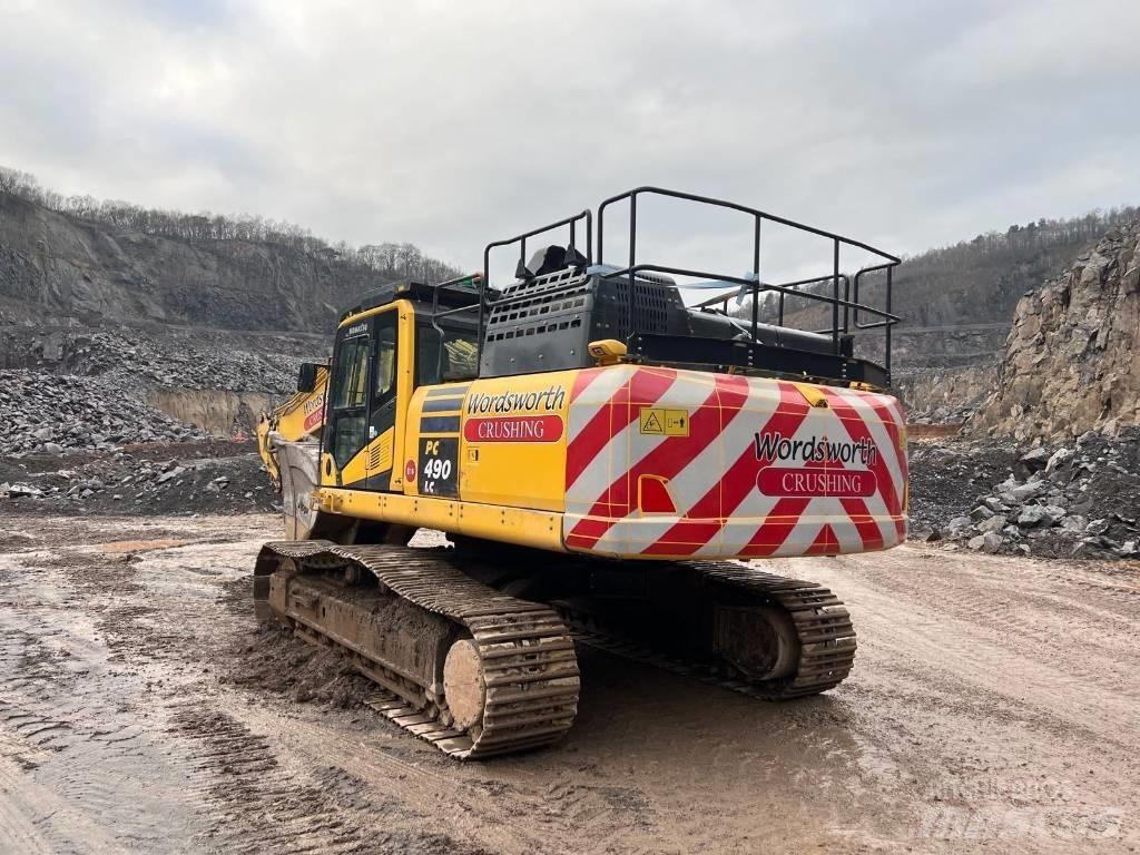 Komatsu PC490LC-11EO Kāpurķēžu ekskavatori
