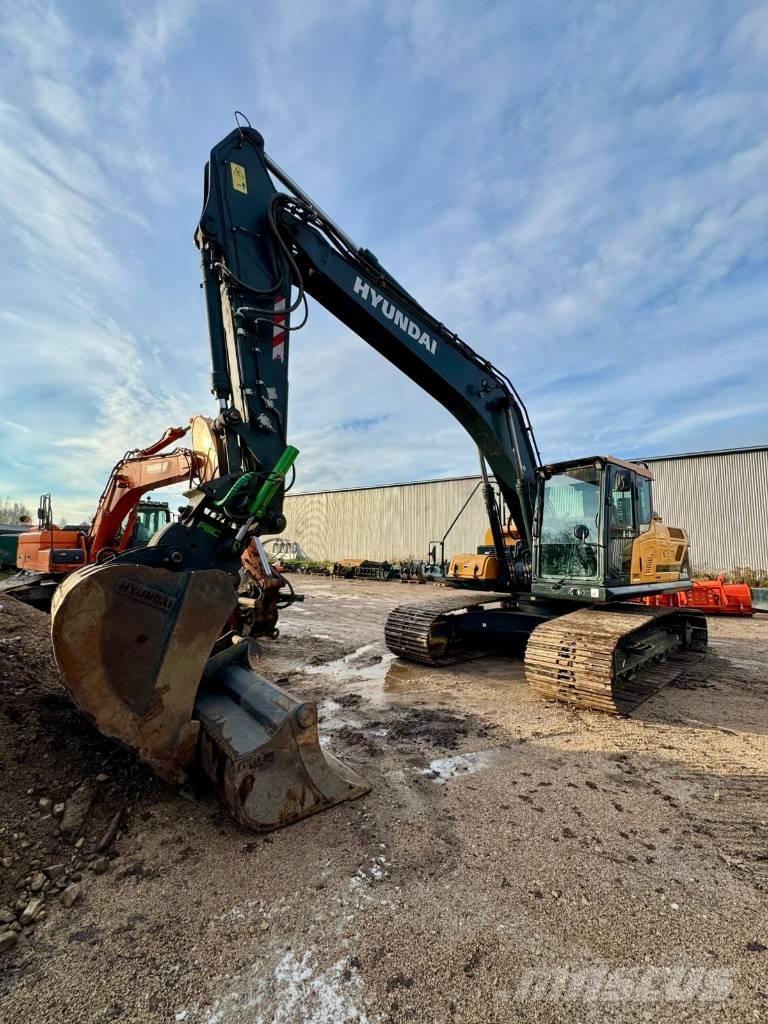 Hyundai HX 220 AL Kāpurķēžu ekskavatori