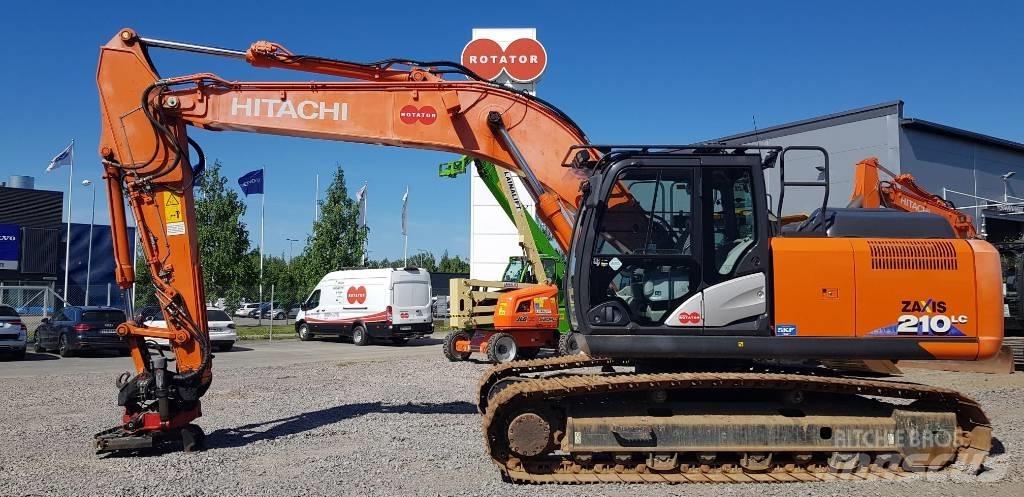 Hitachi ZX 210 LC-6 Kāpurķēžu ekskavatori