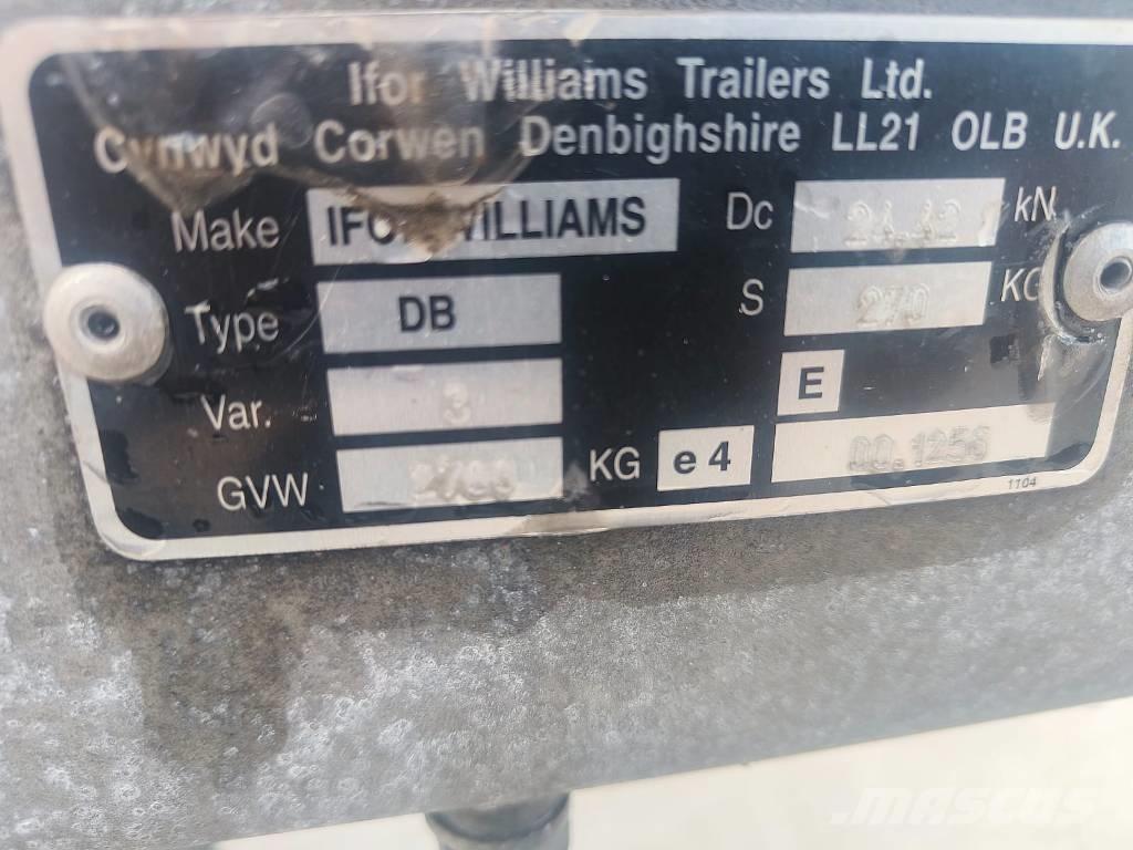 Ifor Williams GX 84 Citas piekabes