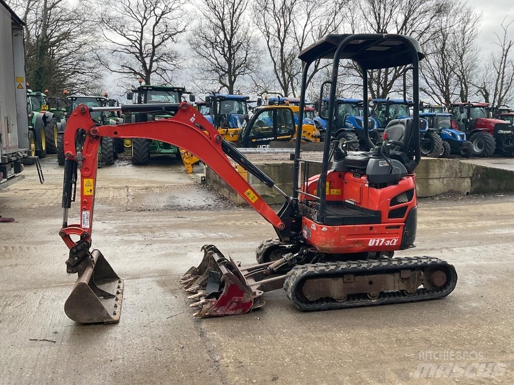 Kubota U 17-3 Mini ekskavatori < 7 t