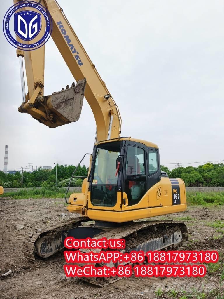 Komatsu PC 160-7 Kāpurķēžu ekskavatori
