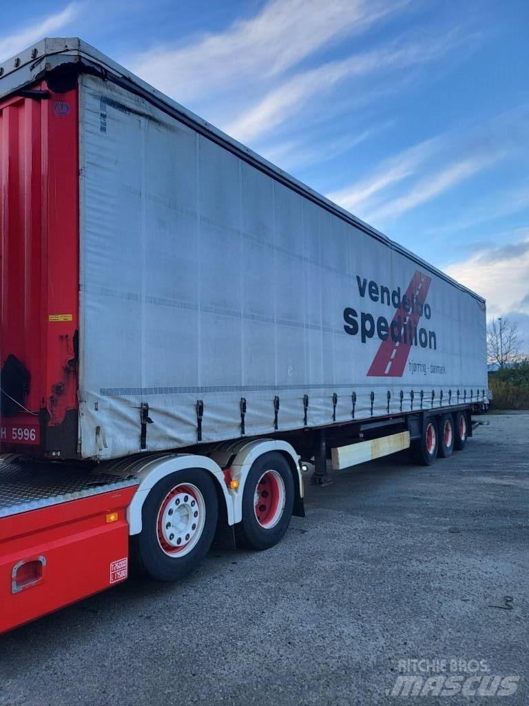Krone SDP 27 Tents puspiekabes