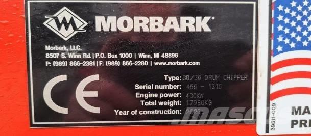 Morbark 30/36 Atkritumu smalcinātāji