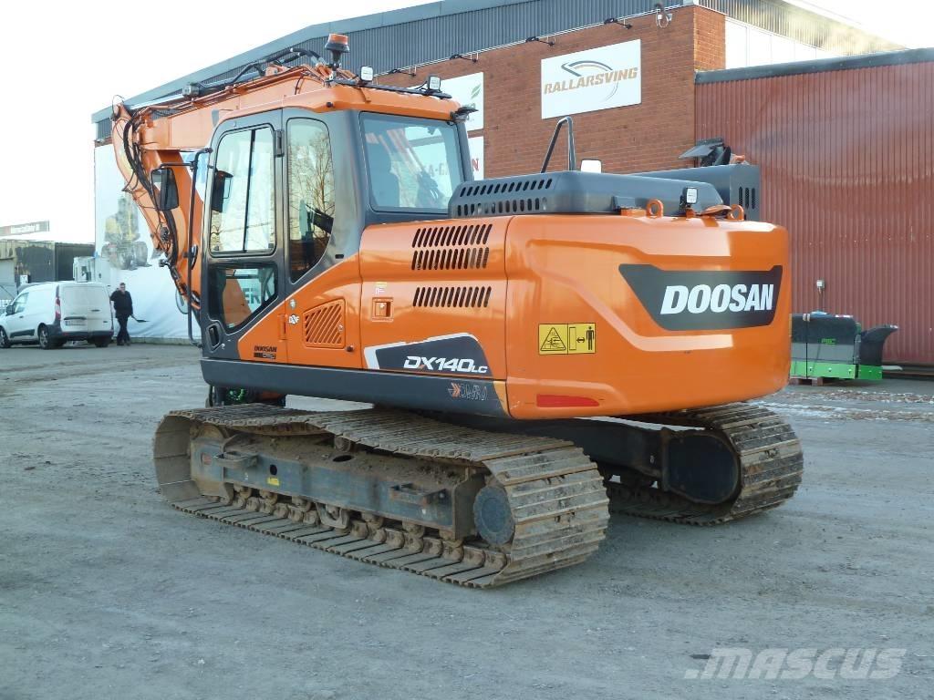 Doosan DX140LC-5 Kāpurķēžu ekskavatori