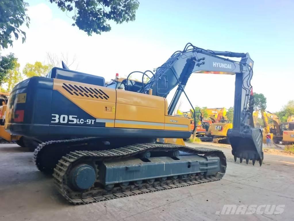 Hyundai R 305 LC-9T Kāpurķēžu ekskavatori