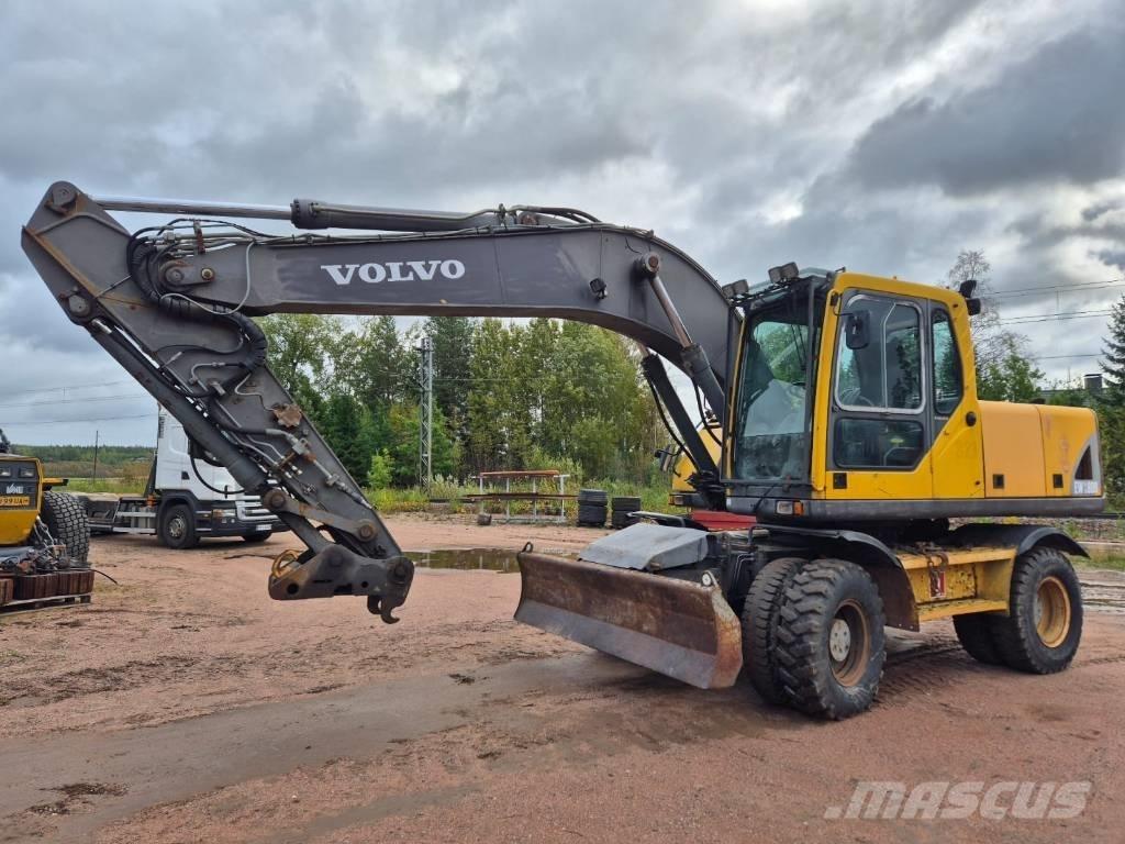 Volvo EW 180 B Ekskavatori uz riteņiem