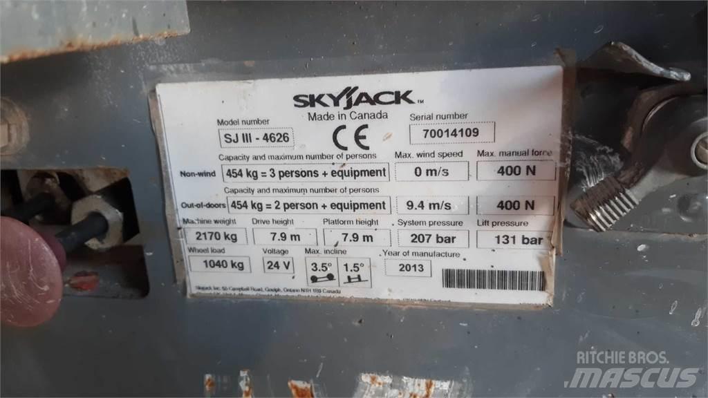 SkyJack SJIII4626 Šķerveida pacēlāji
