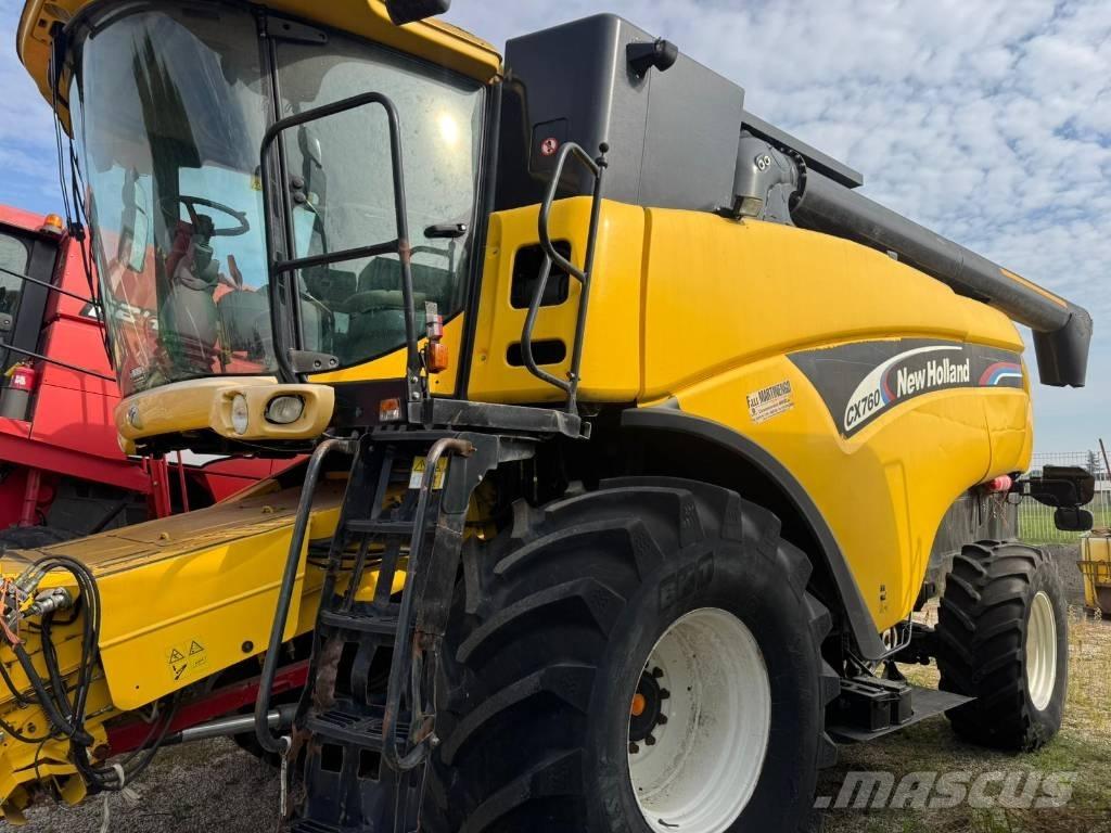 New Holland CX 760 Ražas novākšanas kombaini