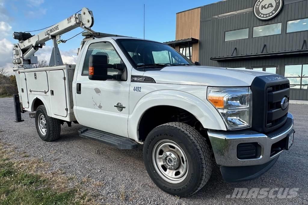 Ford F 350 XL SD Kāpurķēžu ceļamkrāni