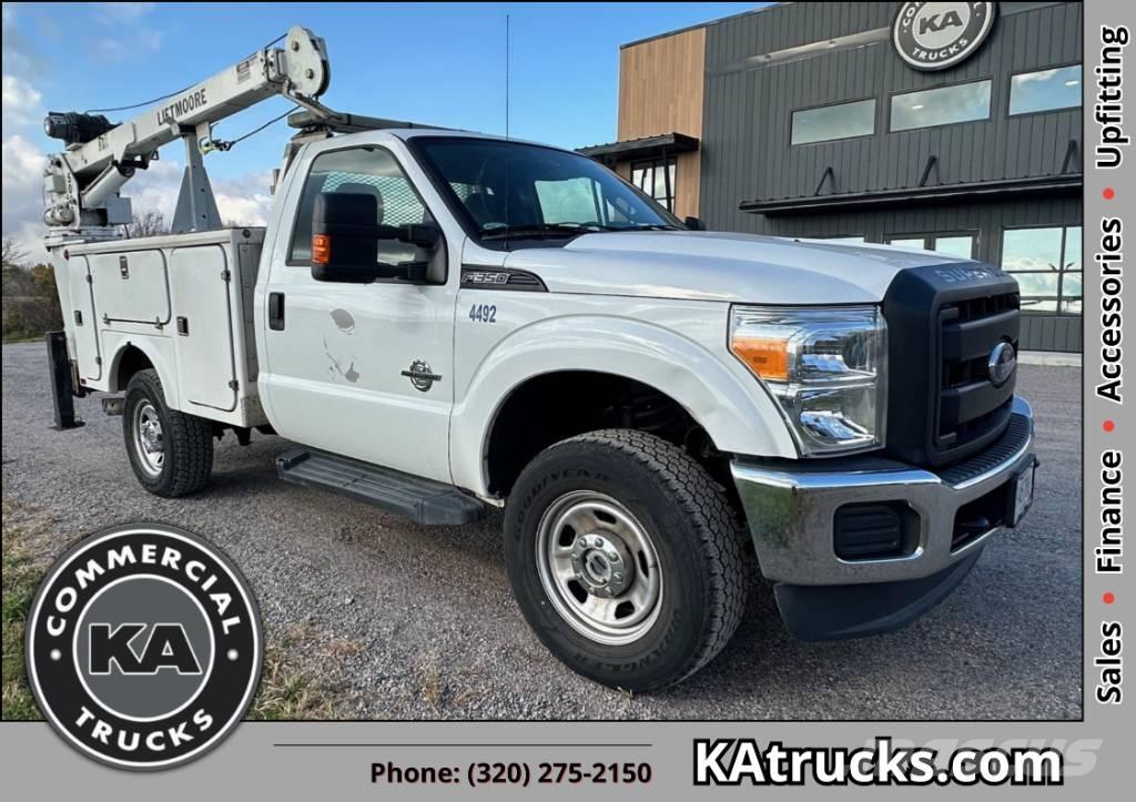 Ford F 350 XL SD Kāpurķēžu ceļamkrāni