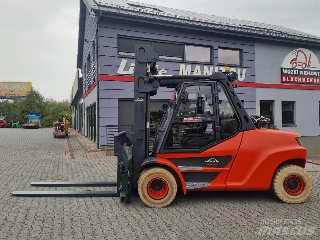 Linde H80T-03/1100 LPG tehnika