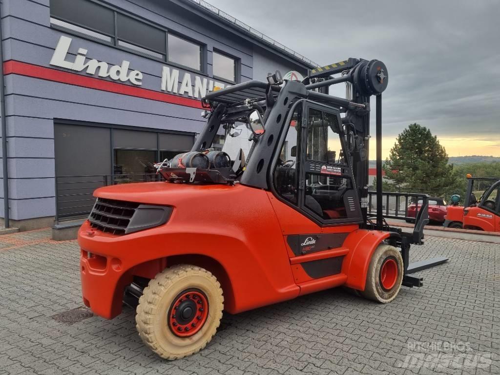 Linde H80T-03/1100 LPG tehnika