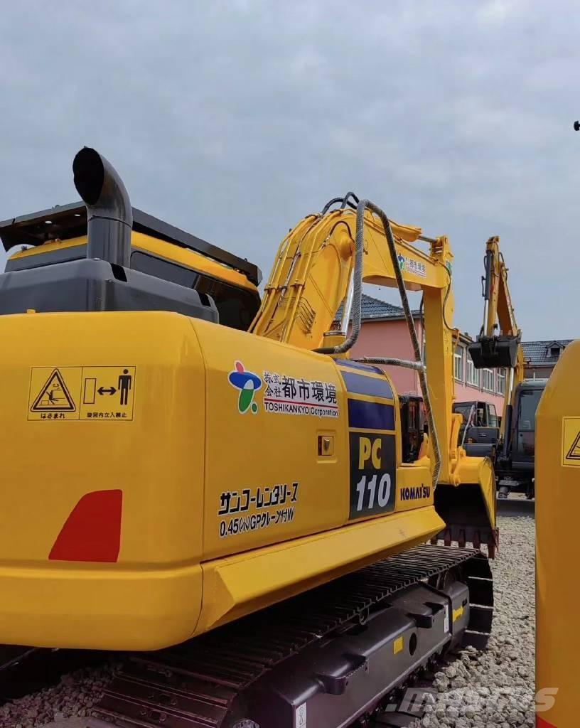 Komatsu PC 110 Kāpurķēžu ekskavatori