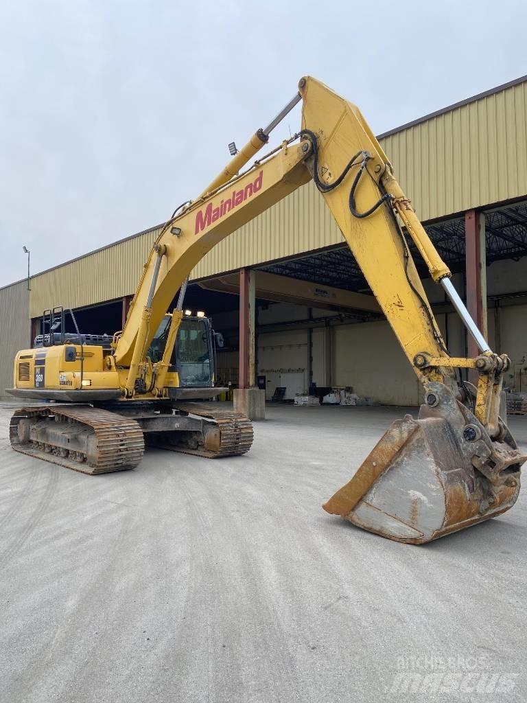 Komatsu PC 360 LC-10 Kāpurķēžu ekskavatori