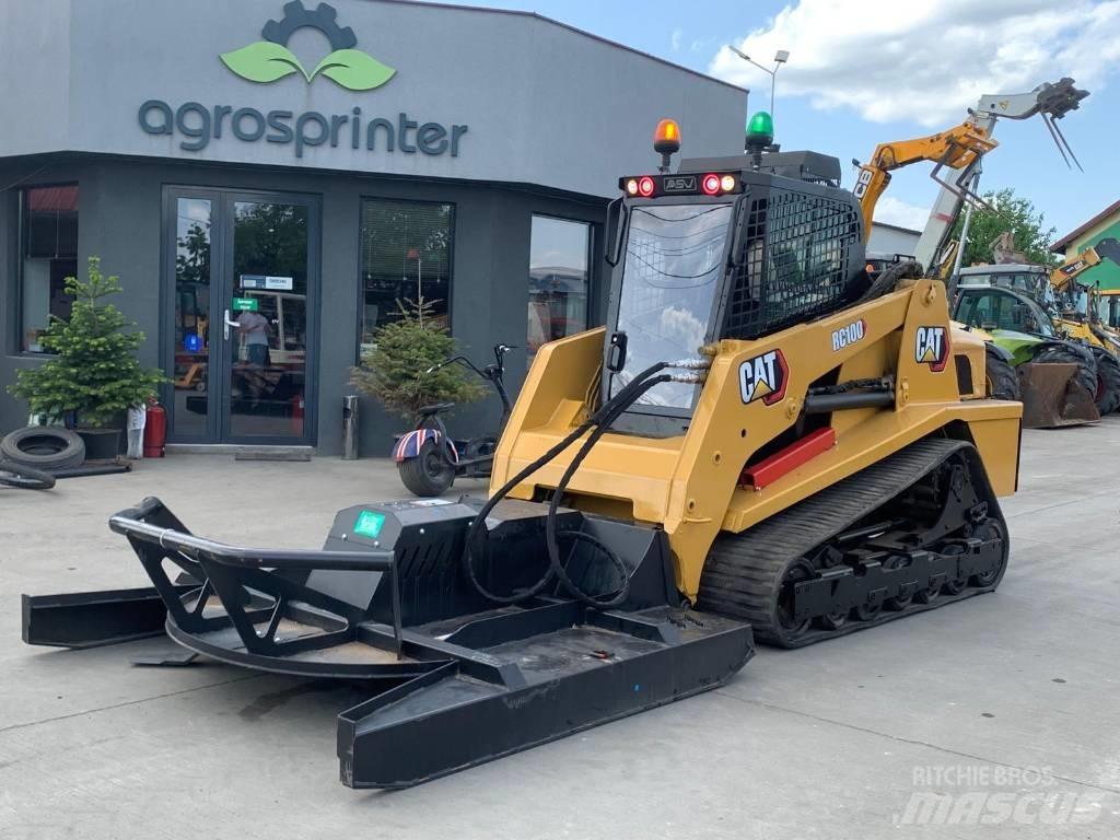CAT ASV RC100 Lietoti riteņu kompaktiekrāvēji