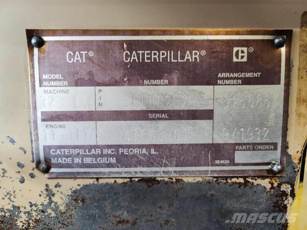 CAT 325 LN Kāpurķēžu ekskavatori