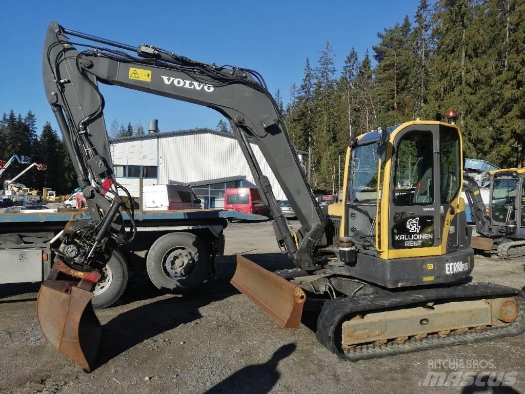Volvo ECR 88 PLUS Vidēja lieluma ekskavatori 7 t - 12 t