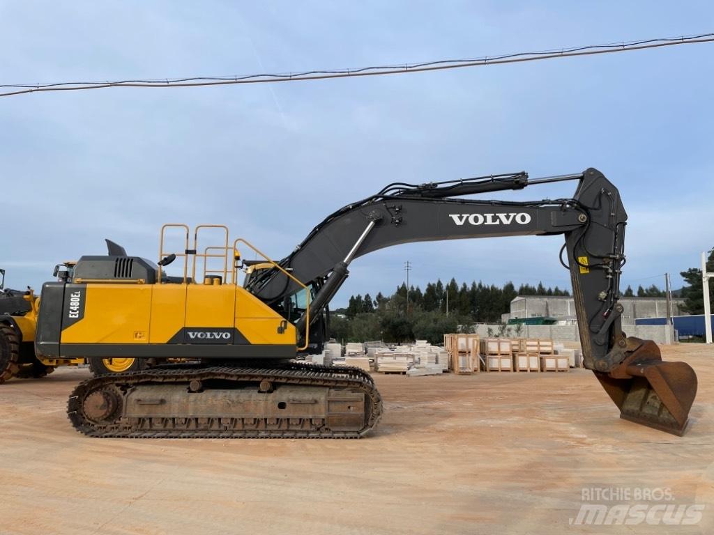 Volvo EC 480 E L Kāpurķēžu ekskavatori