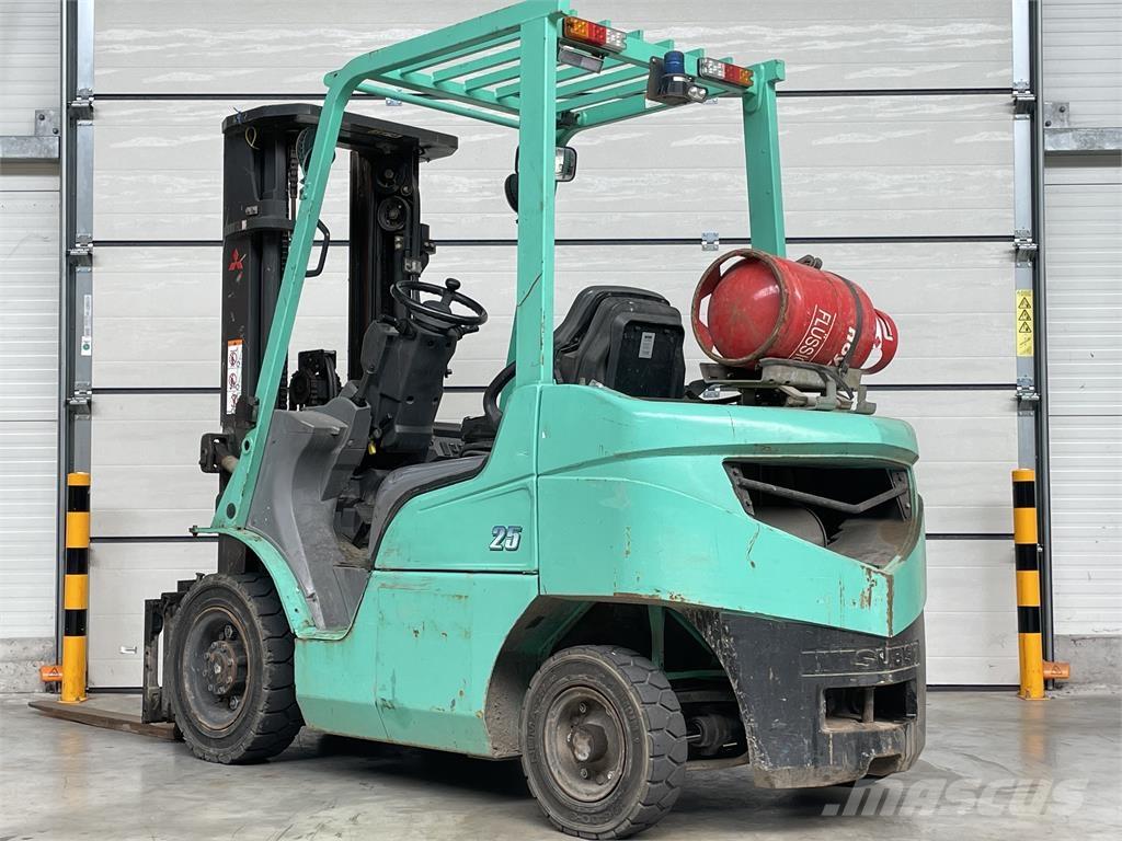 Mitsubishi FG25T LPG tehnika