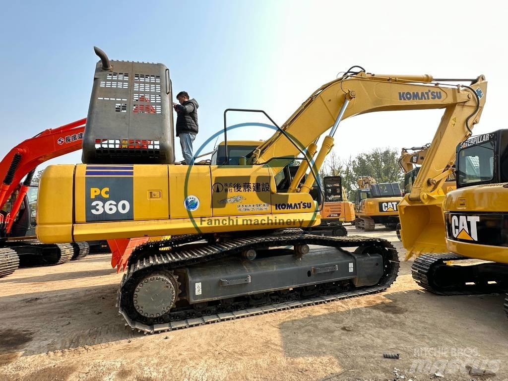 Komatsu PC 360 Kāpurķēžu ekskavatori