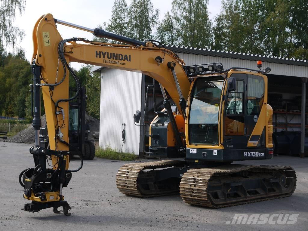 Hyundai HX 130 LCR Kāpurķēžu ekskavatori