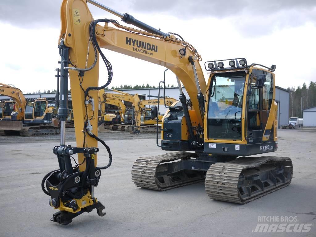 Hyundai HX 130 LCR Kāpurķēžu ekskavatori