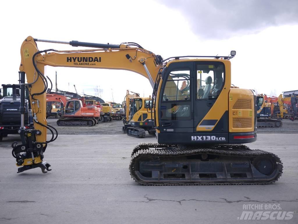 Hyundai HX 130 LCR Kāpurķēžu ekskavatori