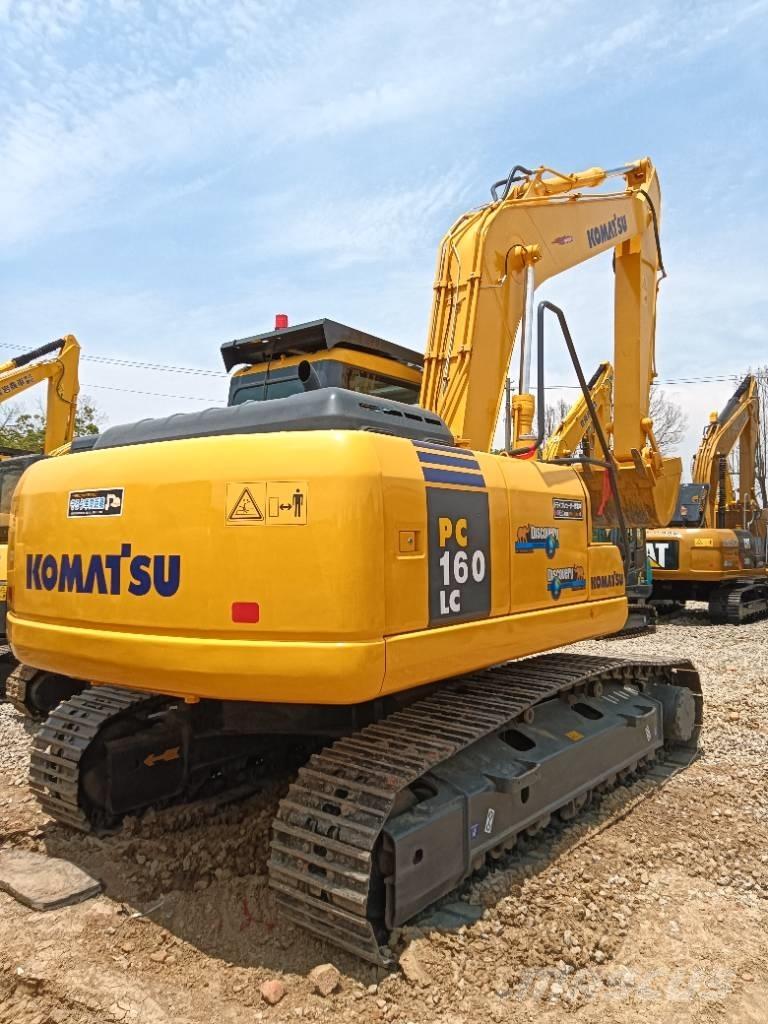 Komatsu PC 160 Kāpurķēžu ekskavatori