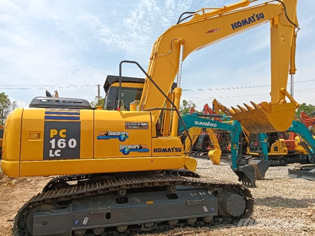 Komatsu PC 160 Kāpurķēžu ekskavatori