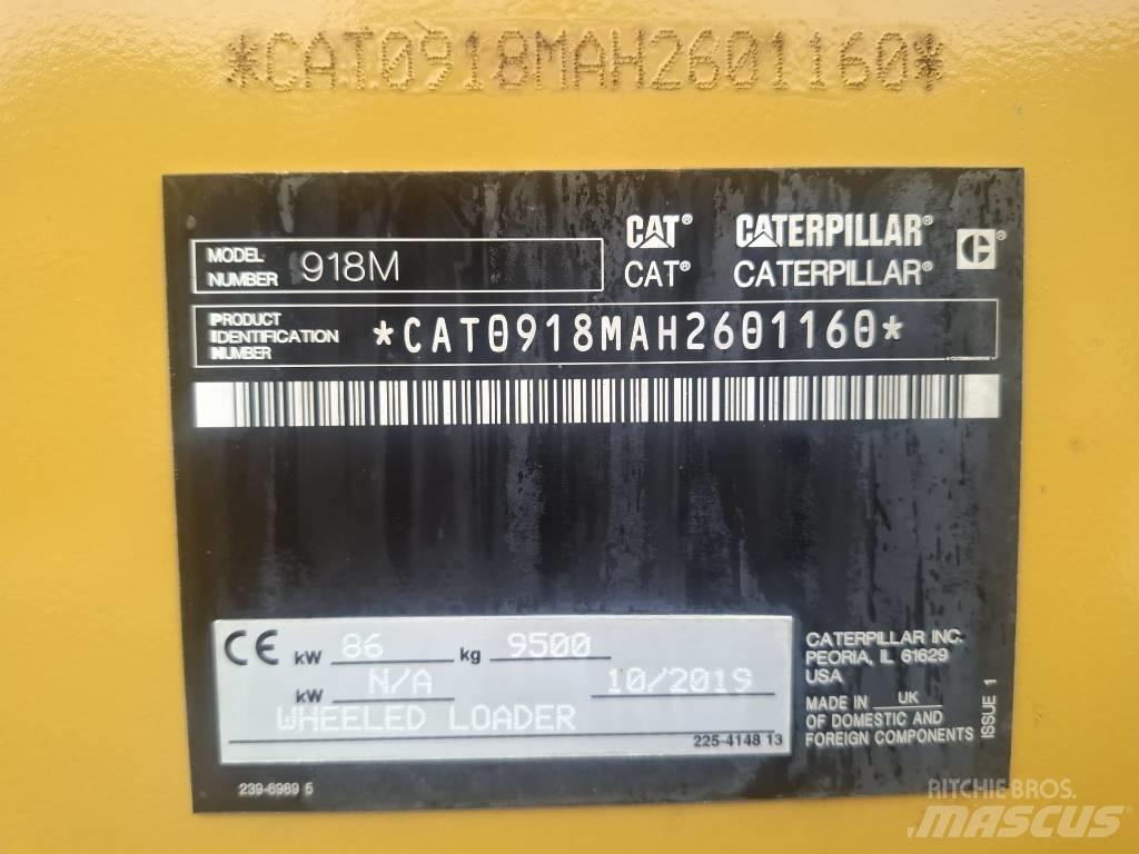 CAT 918 M Iekrāvēji uz riteņiem