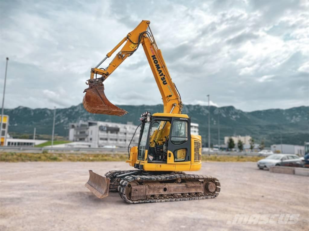 Komatsu PC 138 US Kāpurķēžu ekskavatori