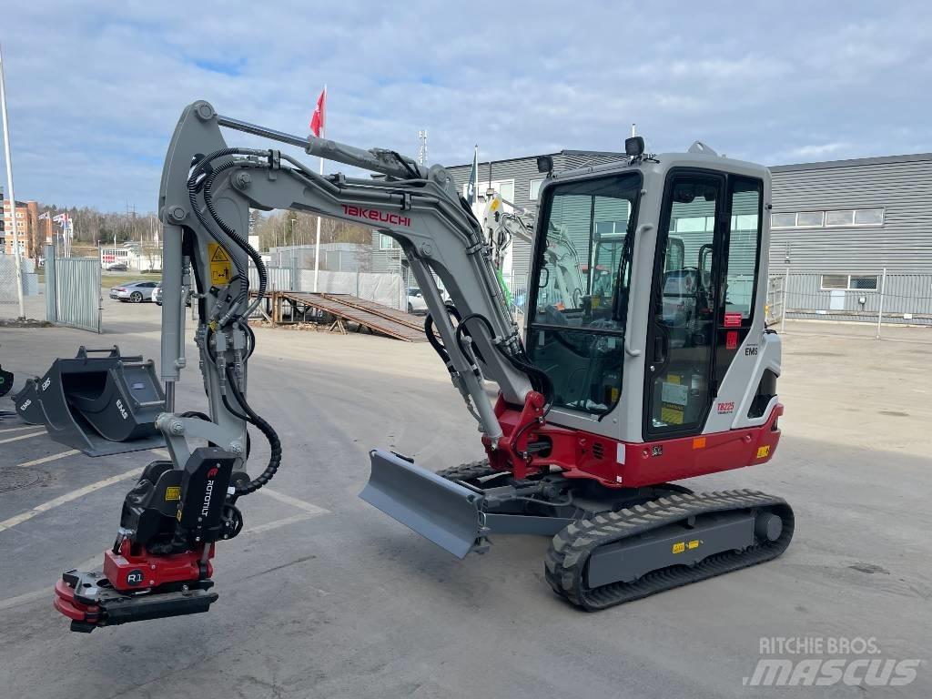 Takeuchi TB 225 Mini ekskavatori < 7 t