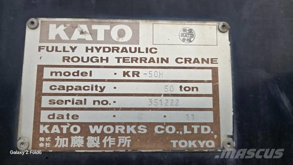 Kato KR 50 H Celtņi nelīdzenām virsmām