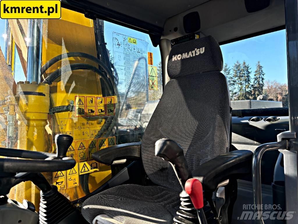 Komatsu PW 148 Ekskavatori uz riteņiem