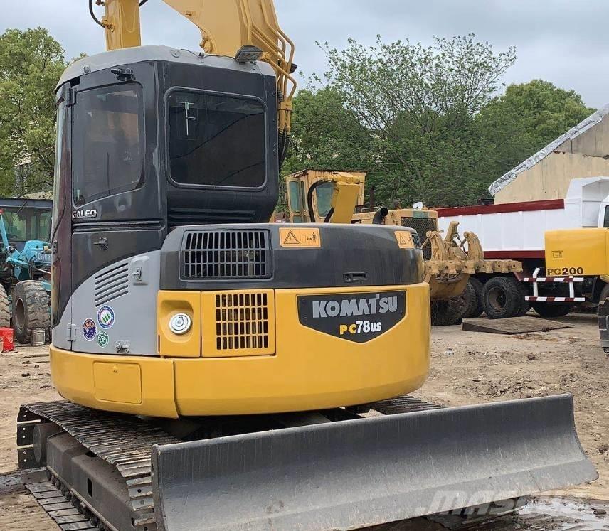 Komatsu pc78us Vidēja lieluma ekskavatori 7 t - 12 t
