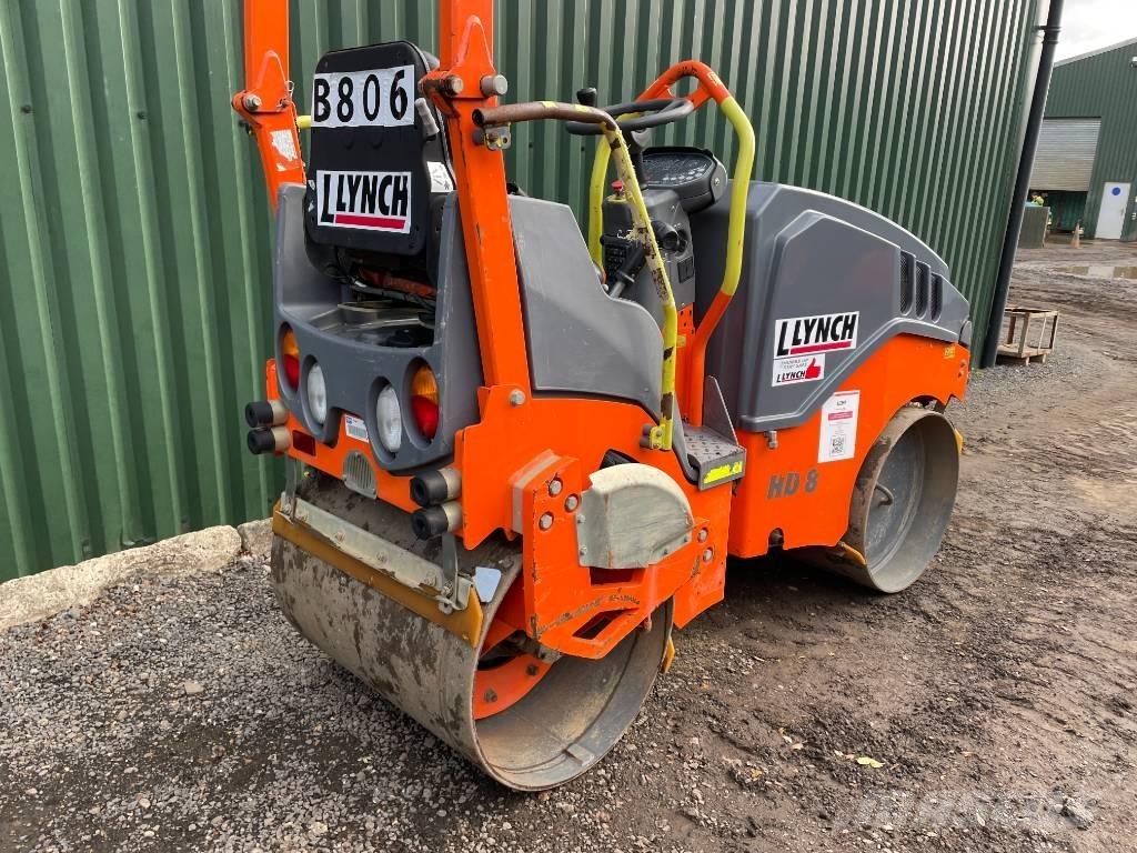 Hamm HD 8 VV Divvalču grunts veltņi